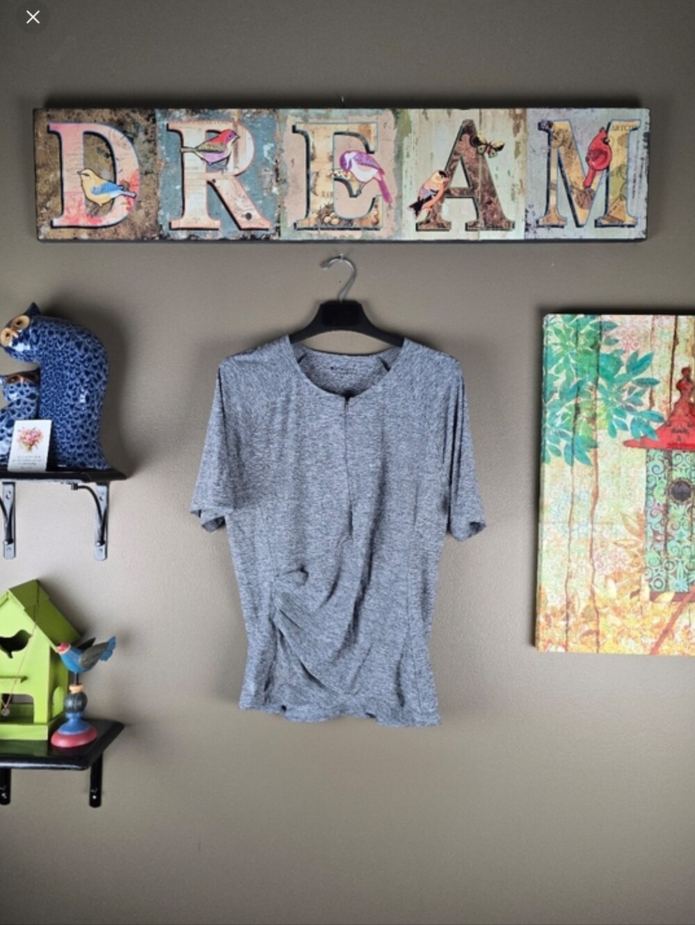 Athleta Pacifica Wrap Shirt Top XL